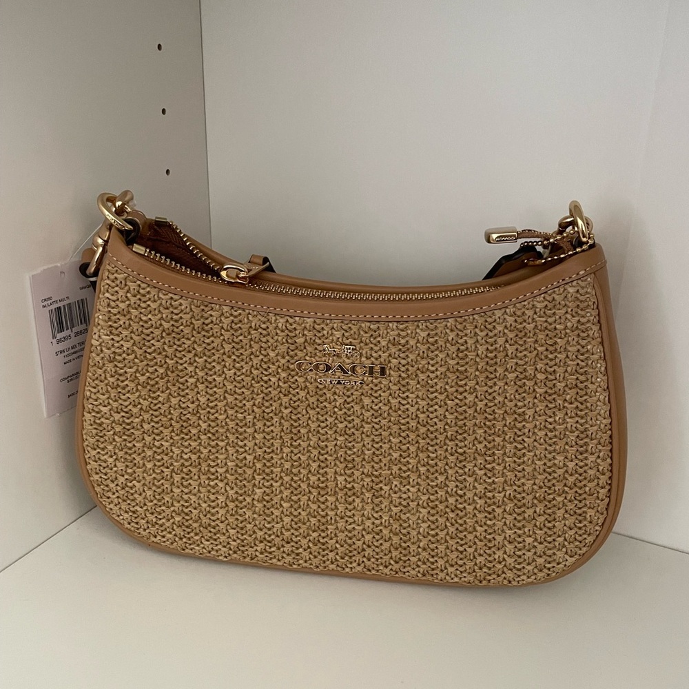 COPY - Coach Terry Shoulder Bag- Straw
